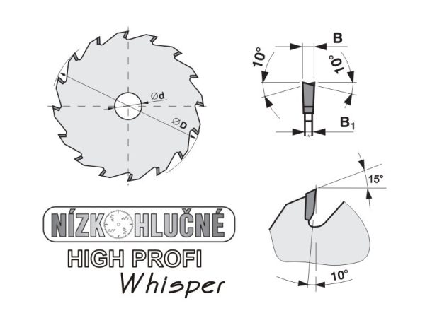 Lưỡi Cưa Hợp Kim PILANA 300×3.2/2.2×25.4 96WZ - Ảnh 4