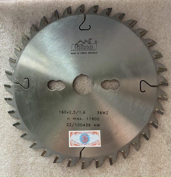 Lưỡi Cưa Hợp Kim PILANA 160x2.5/1.6x20 36WZ - Ảnh 2