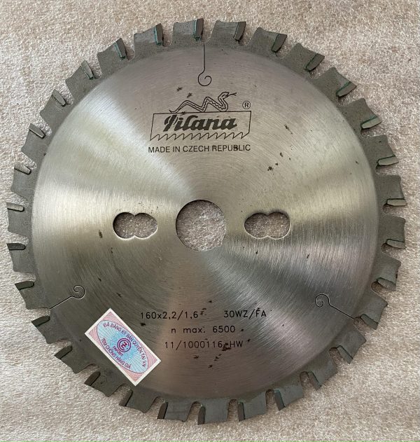 Lưỡi Cưa Hợp Kim PILANA 160x2.2/1.6x20 30WZ/FA - Ảnh 2