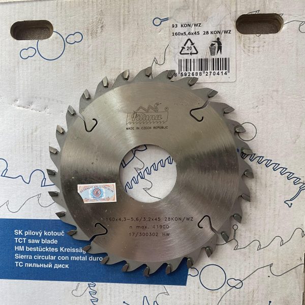 Lưỡi Cưa Hợp Kim PILANA 160x4.3-5.6/3.2x45 28KON
