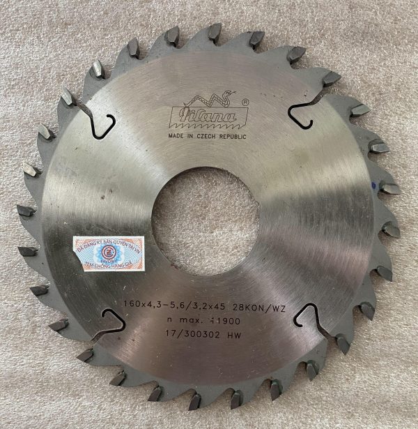 Lưỡi Cưa Hợp Kim PILANA 160x4.3-5.6/3.2x45 28KON - Ảnh 2