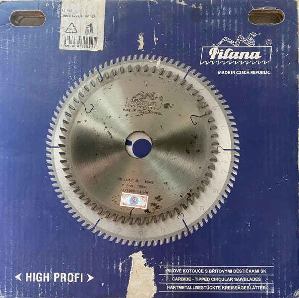 Lưỡi Cưa Hợp Kim PILANA 180x2.8/1.8x25.4 60WZ