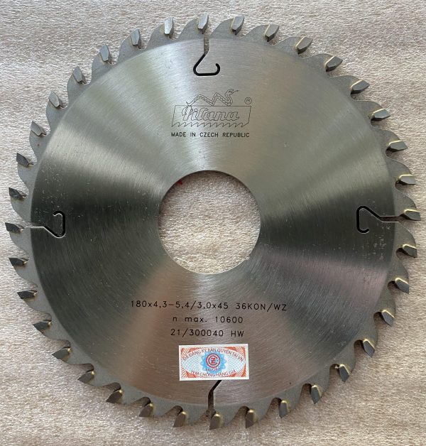 Lưỡi Cưa Hợp Kim PILANA 180x4.3-5.4/3.0x45 36KON - Ảnh 2