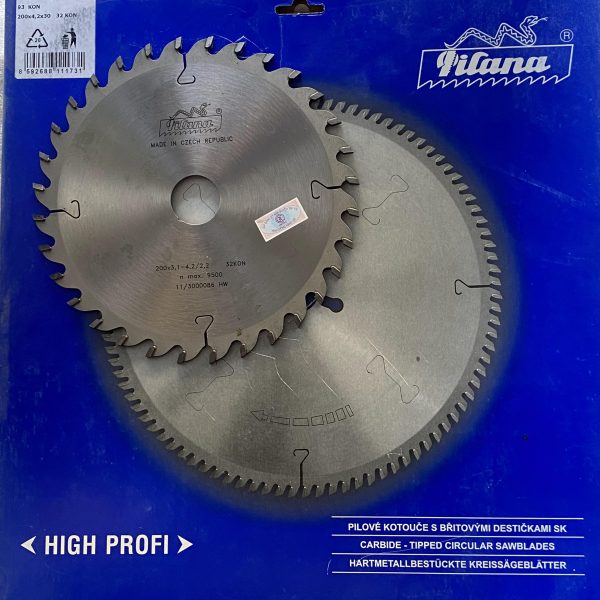 Lưỡi Cưa Hợp Kim PILANA 200x3.1-4.2/2.2x30 32KON