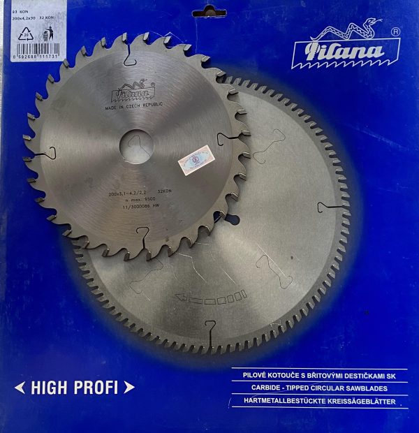 Lưỡi Cưa Hợp Kim PILANA 200x3.1-4.2/2.2x30 32KON