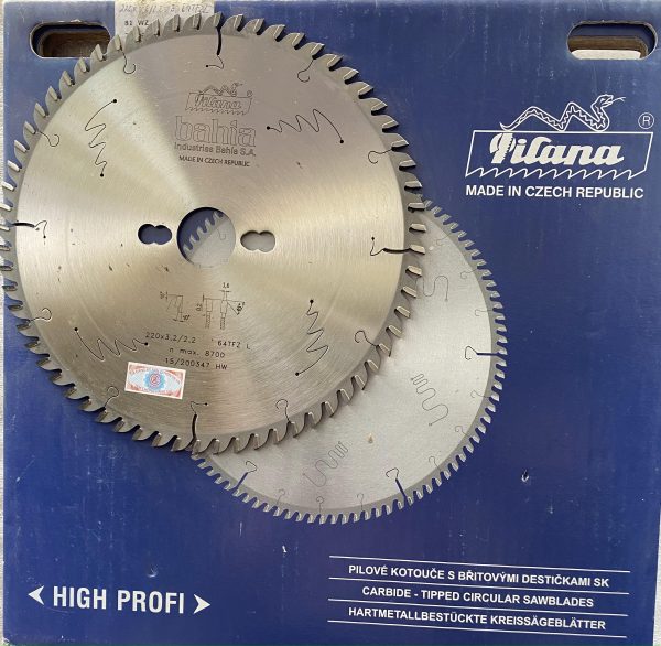 Lưỡi Cưa Hợp Kim PILANA 220x3.2/2.2x30 64TFZL