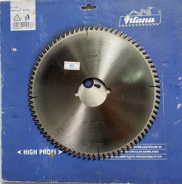 Lưỡi Cưa Hợp Kim PILANA 250×3.2/2.2×30 80TFZL