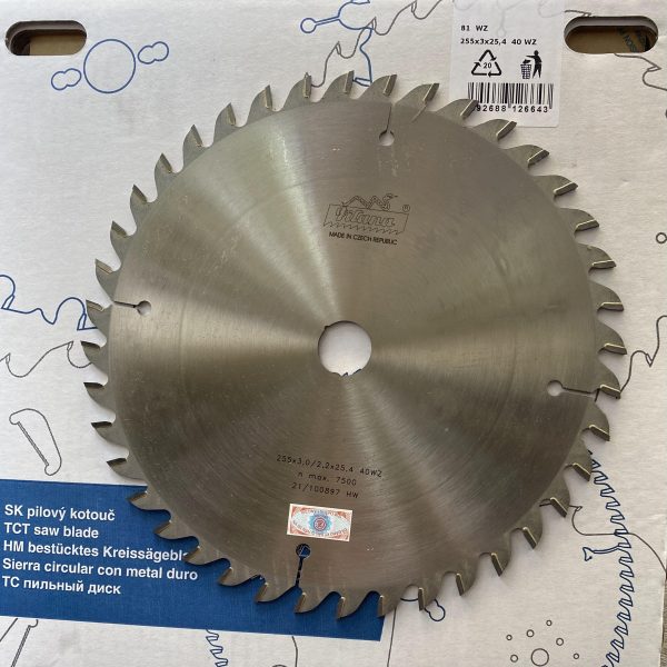 Lưỡi Cưa Hợp Kim PILANA 255x3.0/2.2x25.4 40WZ