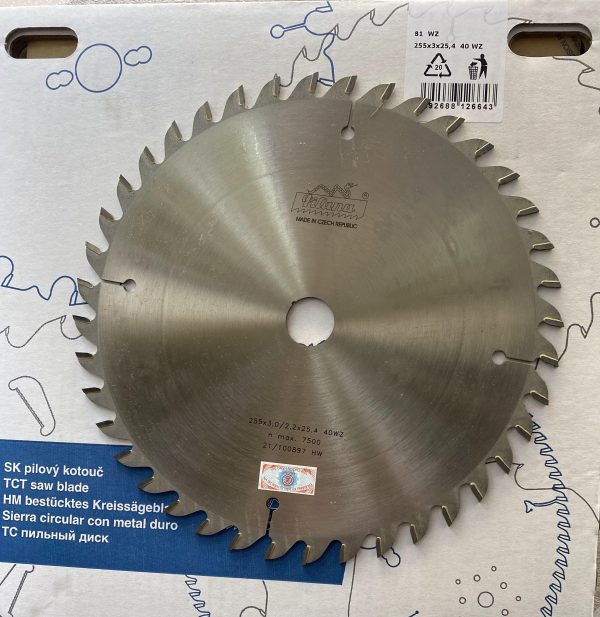 Lưỡi Cưa Hợp Kim PILANA 255x3.0/2.2x25.4 40WZ