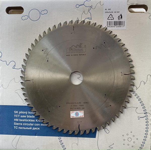 Lưỡi Cưa Hợp Kim PILANA 255x3.0/2.2x30 60WZ