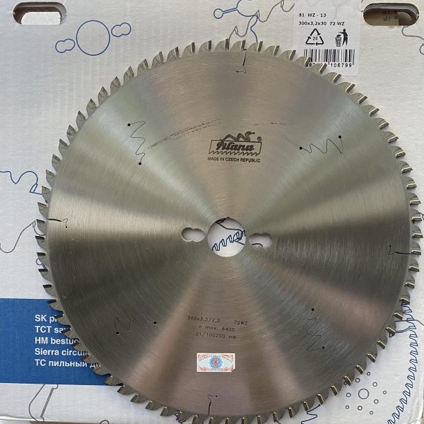 Lưỡi Cưa Hợp Kim PILANA 300x3.2/2.2x30 72WZ