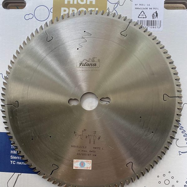 Lưỡi Cưa Hợp Kim PILANA 300x3.2/2.2x30 96TFZL