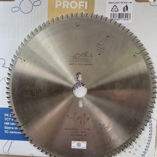 Lưỡi Cưa Hợp Kim PILANA 300×3.2/2.2×30 96TFZL HPs