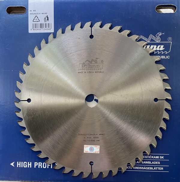 Lưỡi Cưa Hợp Kim PILANA 305x4.0/2.8x25.4 48WZ