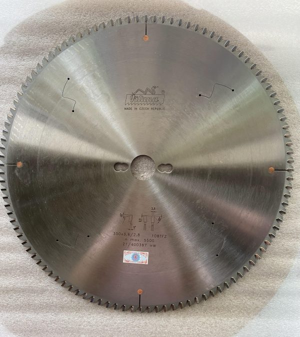 Lưỡi Cưa Cắt Nhôm PILANA 350x3.6/2.8x30 108TFZ N - Ảnh 2