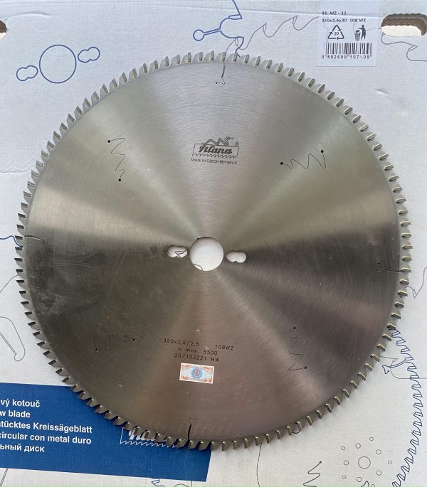 Lưỡi Cưa Hợp Kim PILANA 350x3.6/2.5x30 108WZ