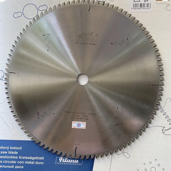 Lưỡi Cưa Hợp Kim PILANA 355x3.2/2.2x25.4  100WZ