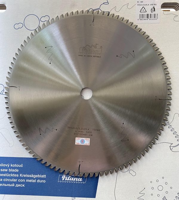 Lưỡi Cưa Hợp Kim PILANA 355x3.2/2.2x25.4  100WZ