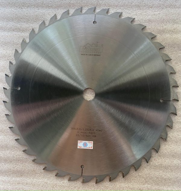 Lưỡi Cưa Hợp Kim PILANA 355x3.0/2.5x25.4  40WZ - Ảnh 2