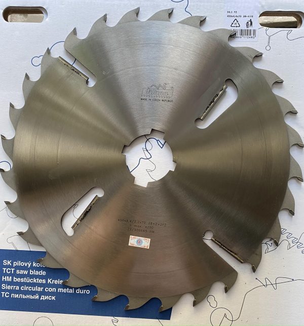 Lưỡi Cưa Hợp Kim PILANA 450x4.4/3.2x70 28+4FZ