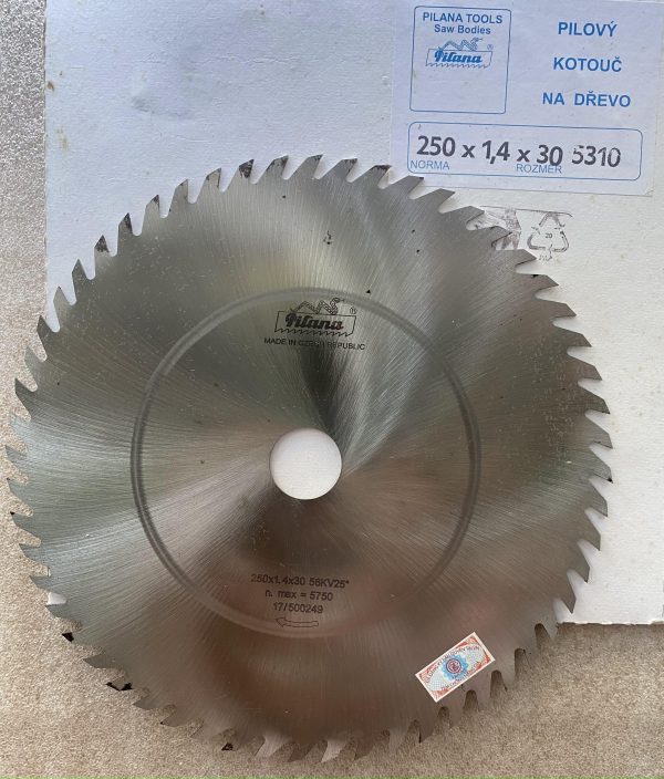 Lưỡi cưa đĩa cắt gỗ PILANA 250x1.4  56KV