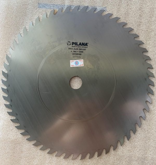 Lưỡi cưa đĩa cắt gỗ PILANA 350x1.8  56KV - Ảnh 2