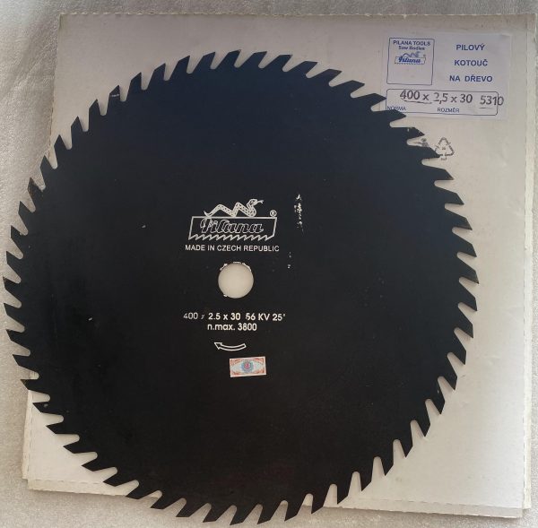 Lưỡi cưa đĩa cắt gỗ PILANA 400x2.5  56KV