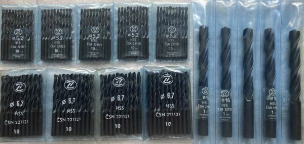 Mũi Khoan Sắt Thép theo vỉ Tiệp - Hãng Stimzet - Ảnh 2
